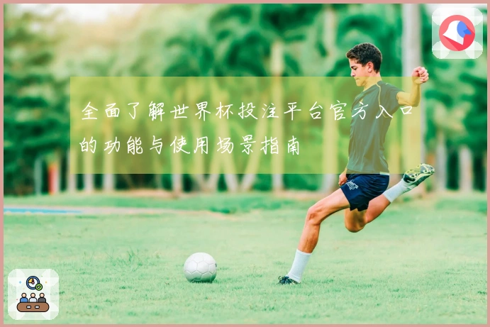 全面了解世界杯投注平台官方入口的功能与使用场景指南