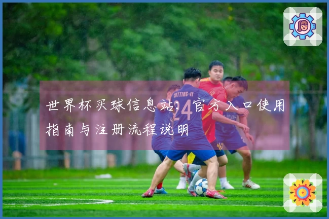 世界杯买球信息站：官方入口使用指南与注册流程说明